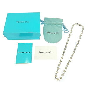 TIFFANY Co Silver Puff Heart Necklace